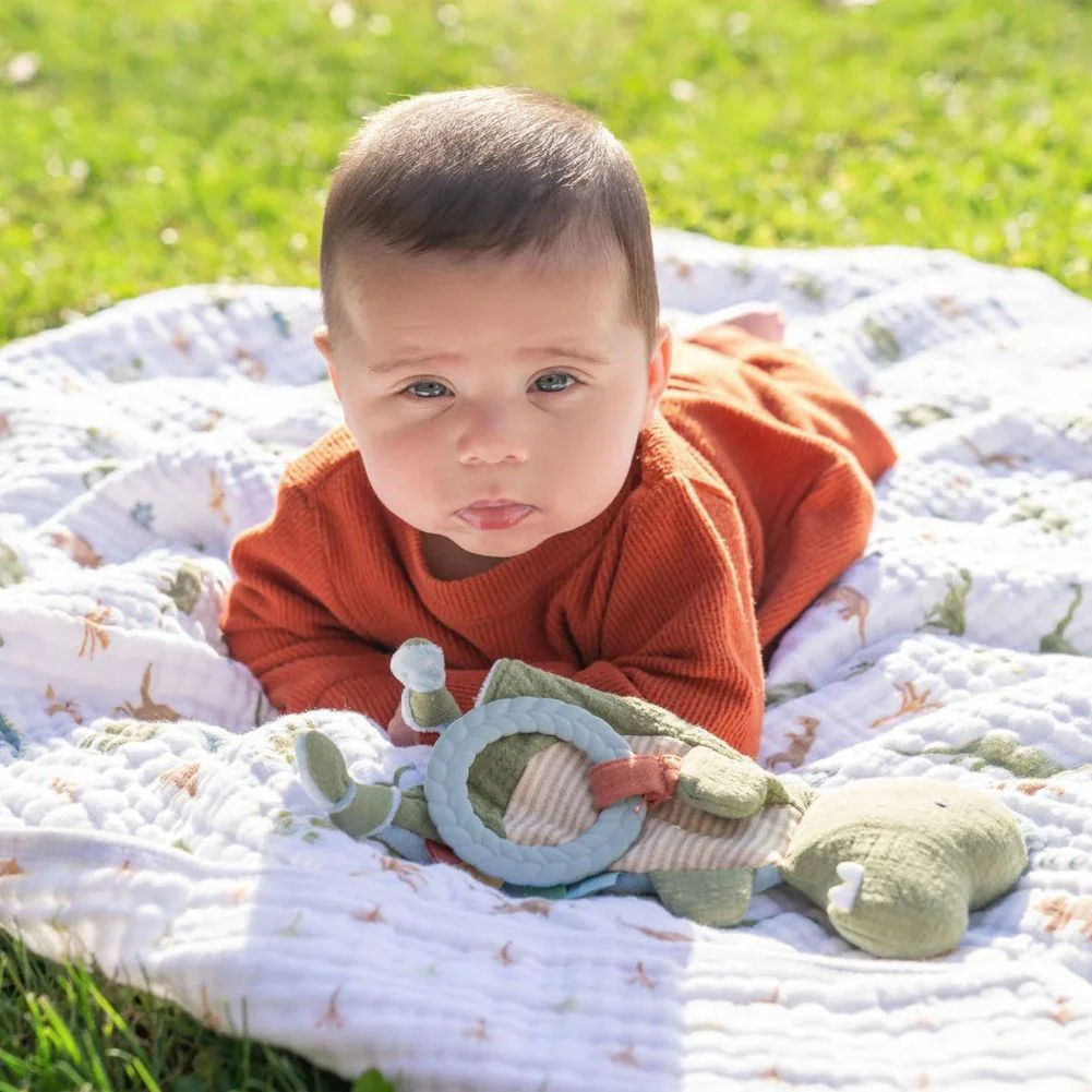 Aden + Anais Essentials Muslin Dream Blanket - Dino Jungle - Image 3