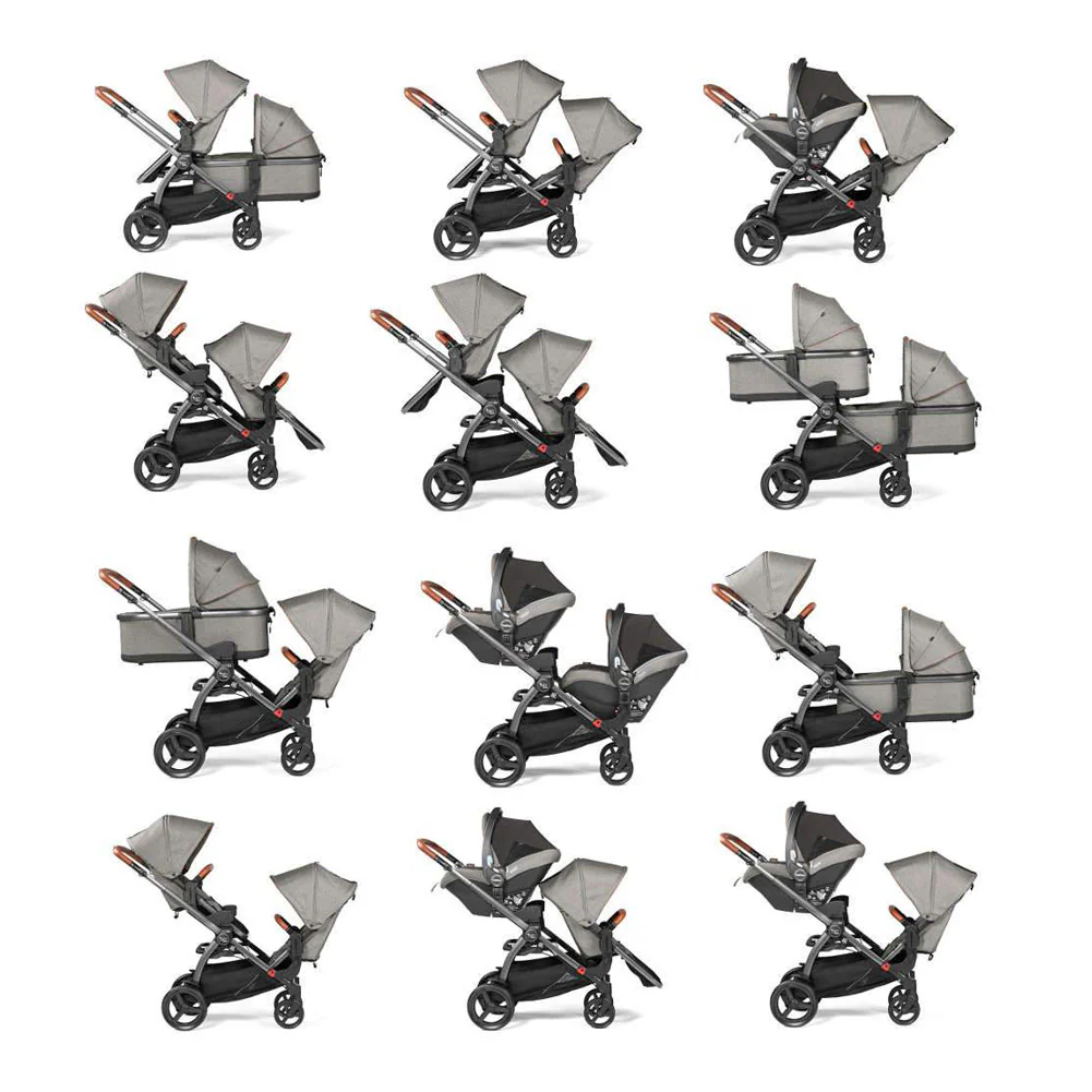 Peg Perego Agio Z4 Full-Feature Reversible Stroller - Image 4