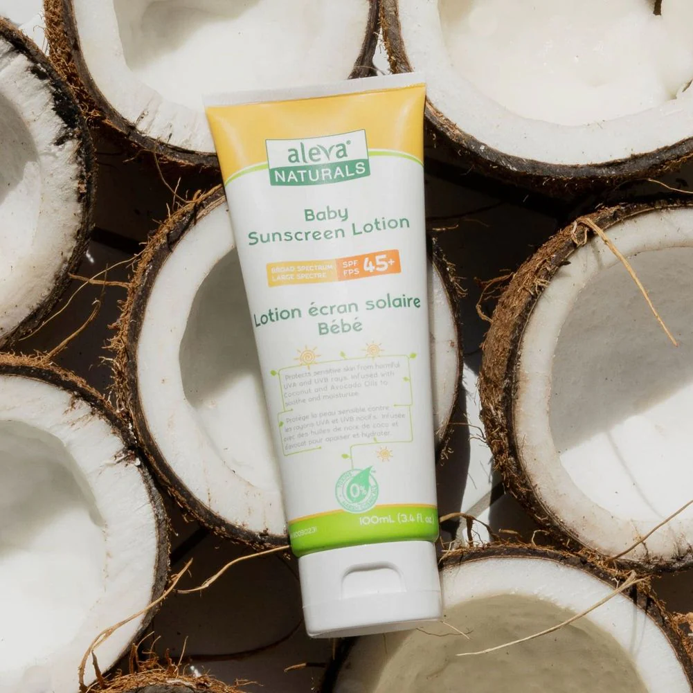 Aleva Baby Sunscreen Lotion (SPF 45+) - Image 7