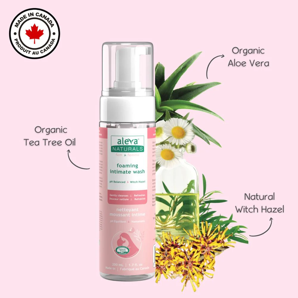 Aleva Naturals Foaming Intimate Wash (200 ml) - Image 3