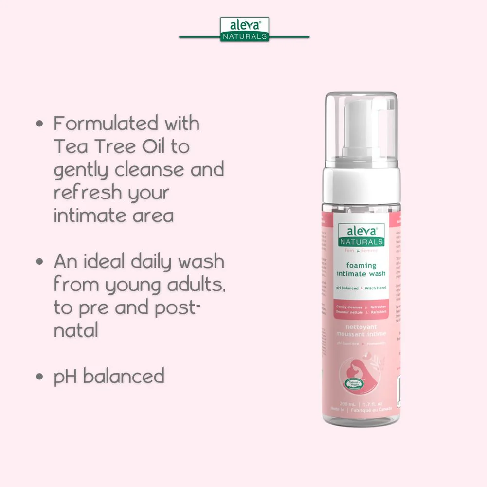 Aleva Naturals Foaming Intimate Wash (200 ml) - Image 4