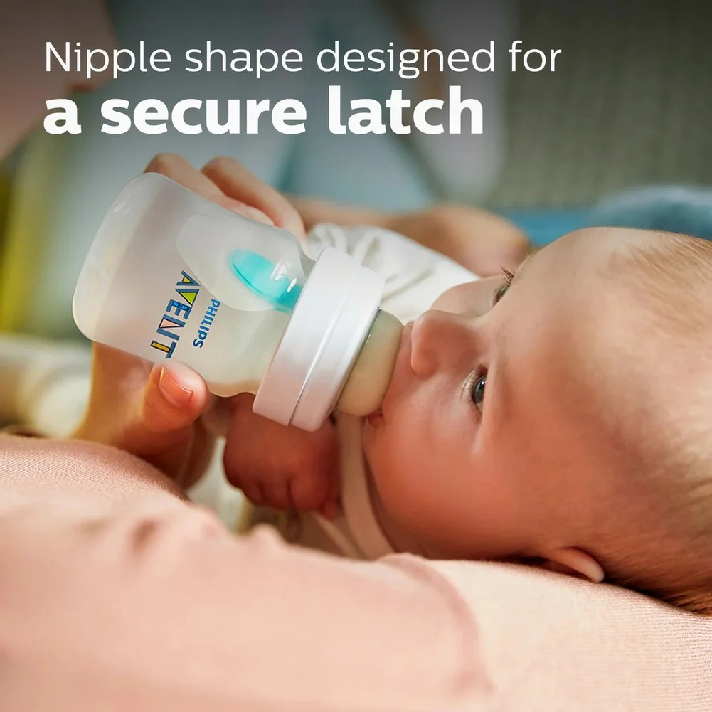 Avent Anti-Colic Baby Bottle Nipple - Flow 1 (0+ Months) - Image 4