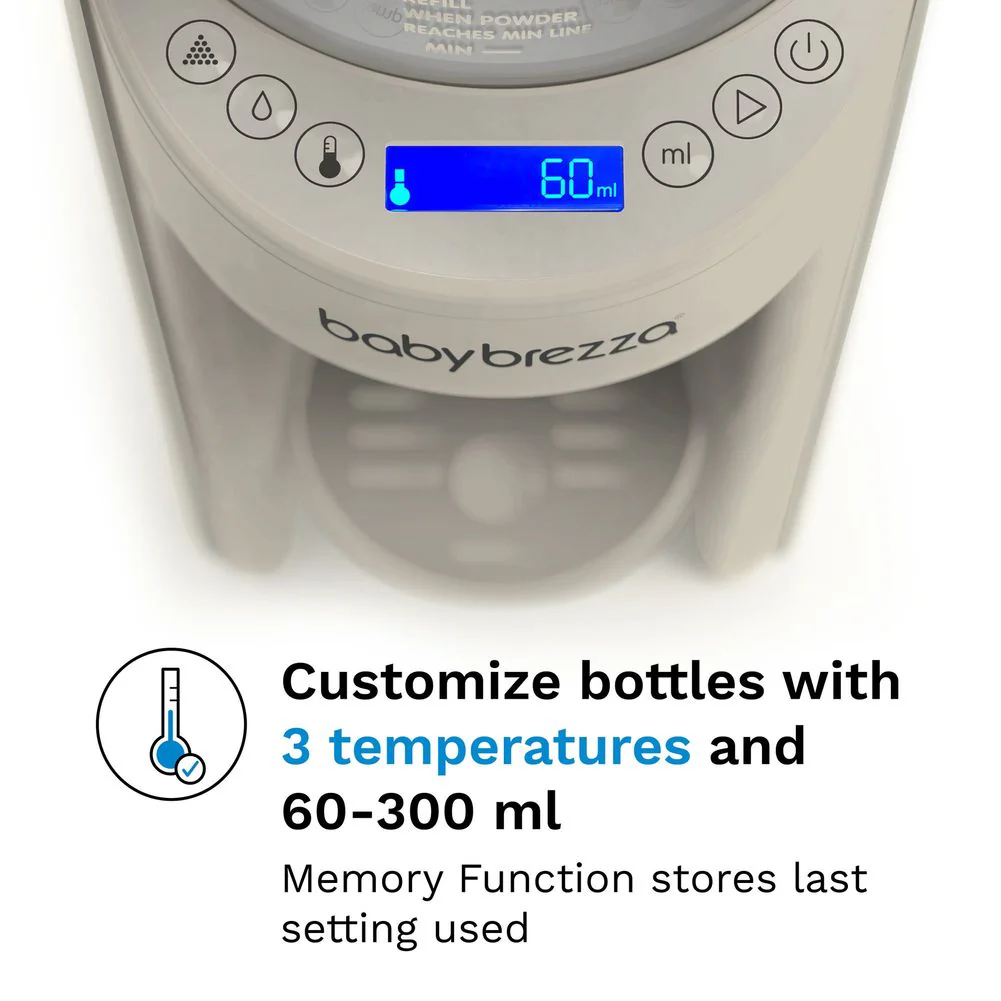 Baby Brezza Formula Pro Advanced Baby Formula Dispenser - Oatmeal - Image 3