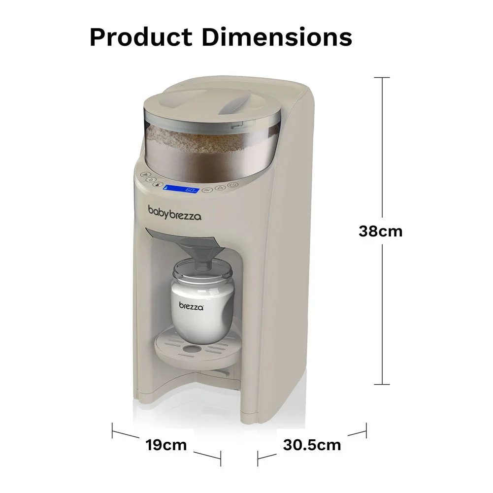 Baby Brezza Formula Pro Advanced Baby Formula Dispenser - Oatmeal - Image 7