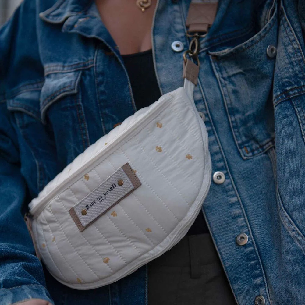 Baby on Board Paris Armelle Banana Cross-Body Bag - Image 10