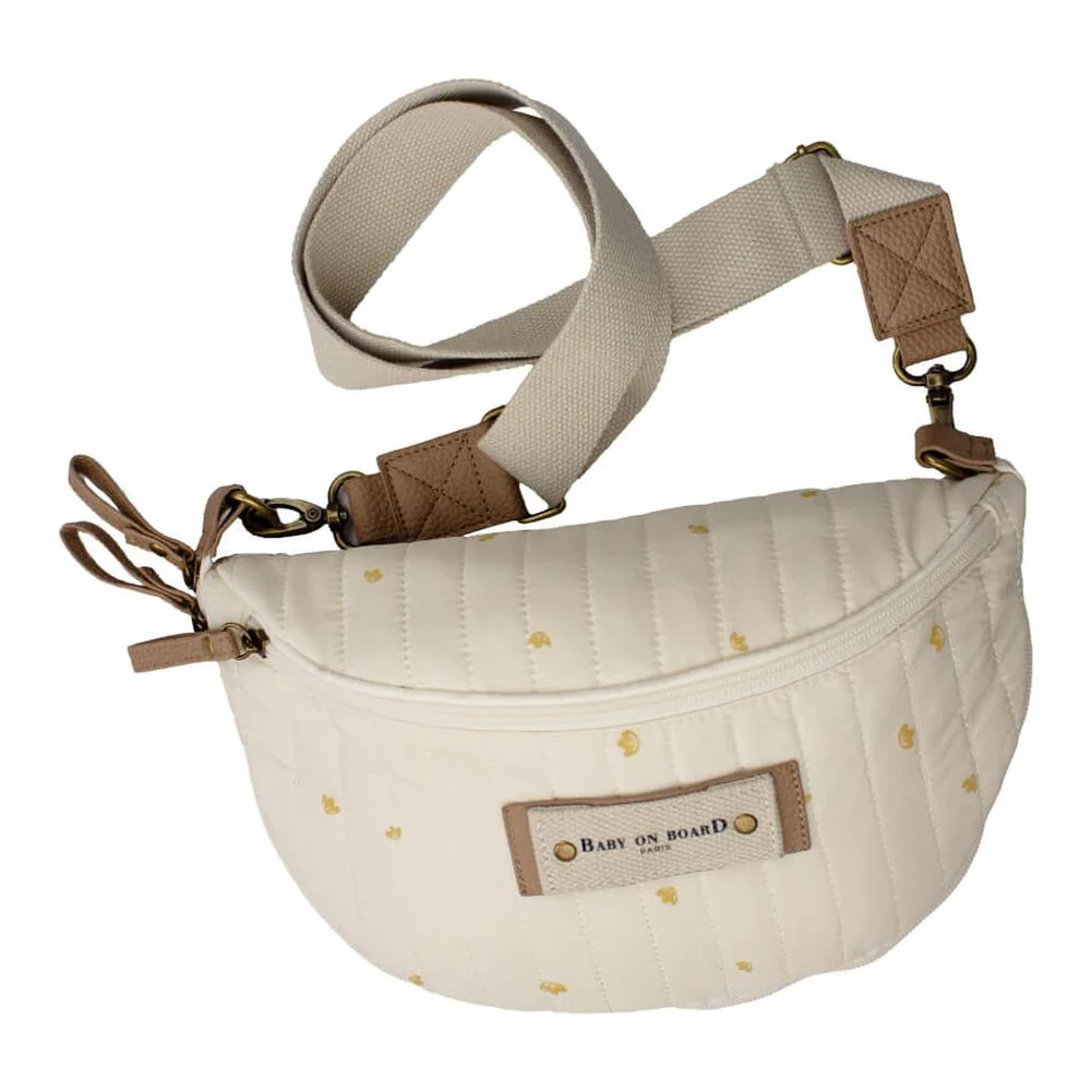 Baby on Board Paris Armelle Banana Cross-Body Bag - Image 6
