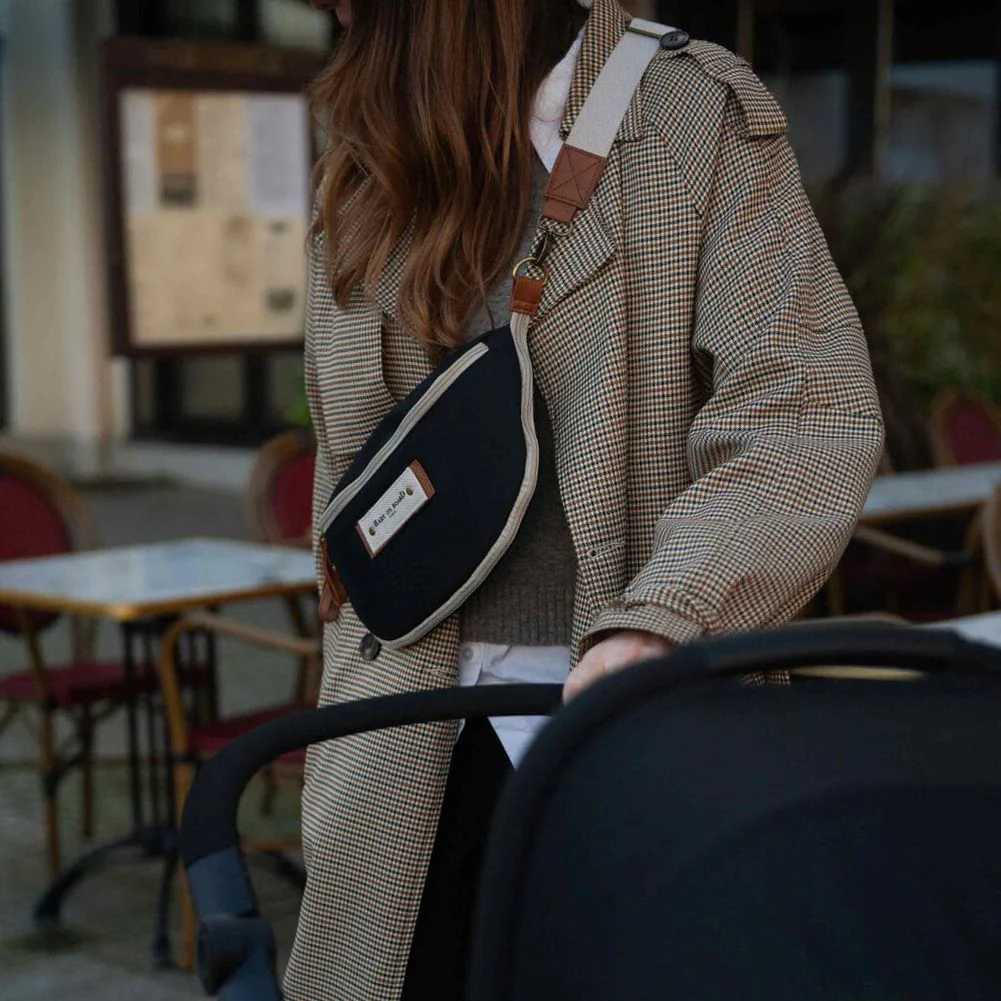 Baby on Board Paris Armelle Banana Cross-Body Bag - Image 8