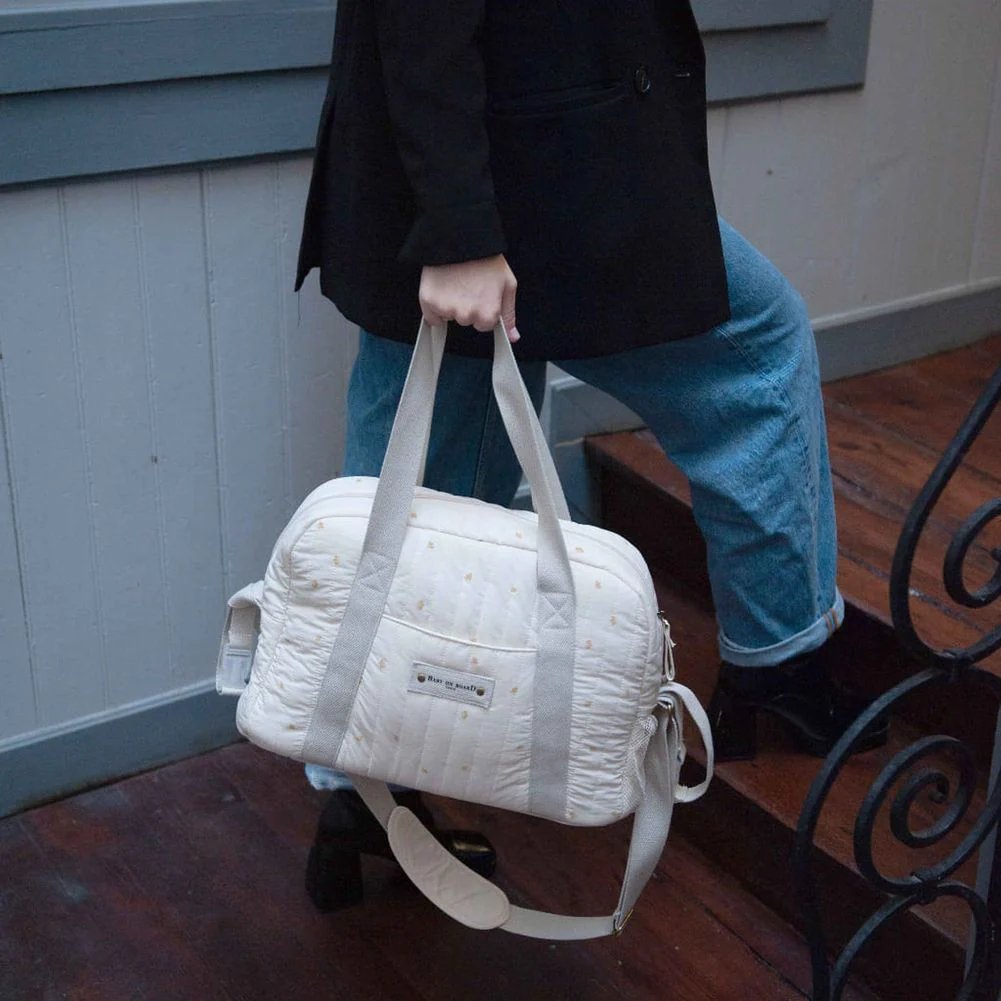 Baby on Board Paris Simply Diaper Bag - Cotton - Image 4