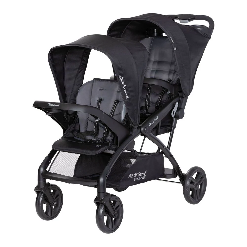 Baby Trend Sit n Stand Double 2.0 Stroller - Dash Black (Open Box)