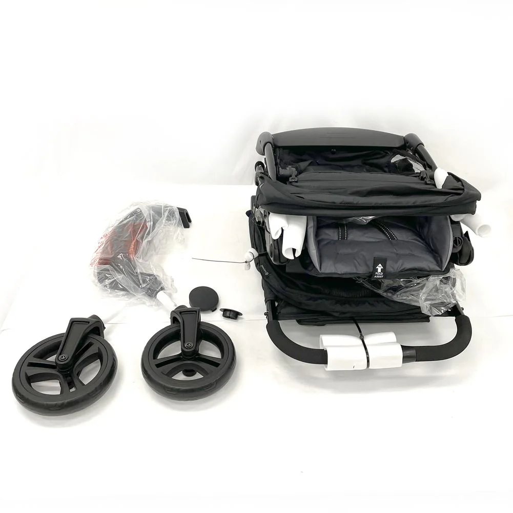 Baby Trend Sit n Stand Double 2.0 Stroller - Dash Black (Open Box) - Image 4