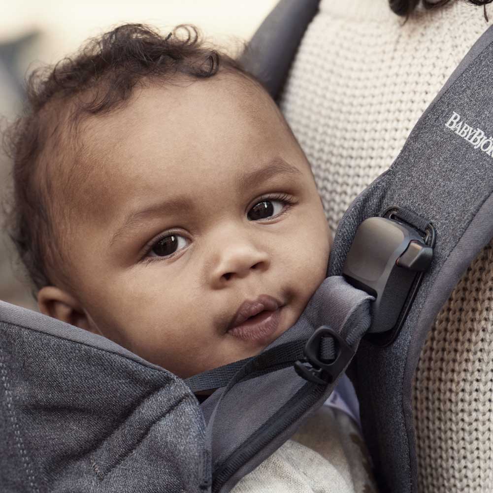 BabyBjorn Baby Carrier ONE Cotton Mix - Image 6