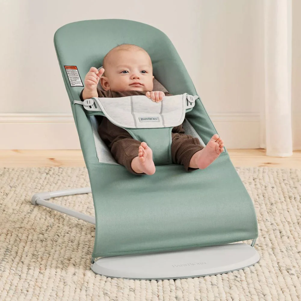 BabyBjorn Bouncer Balance in Soft Woven/Jersey Blend Fabric - Image 11