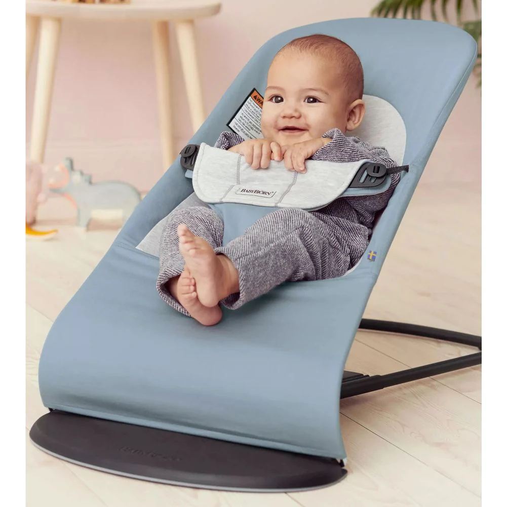 BabyBjorn Bouncer Balance in Soft Woven/Jersey Blend Fabric - Image 3