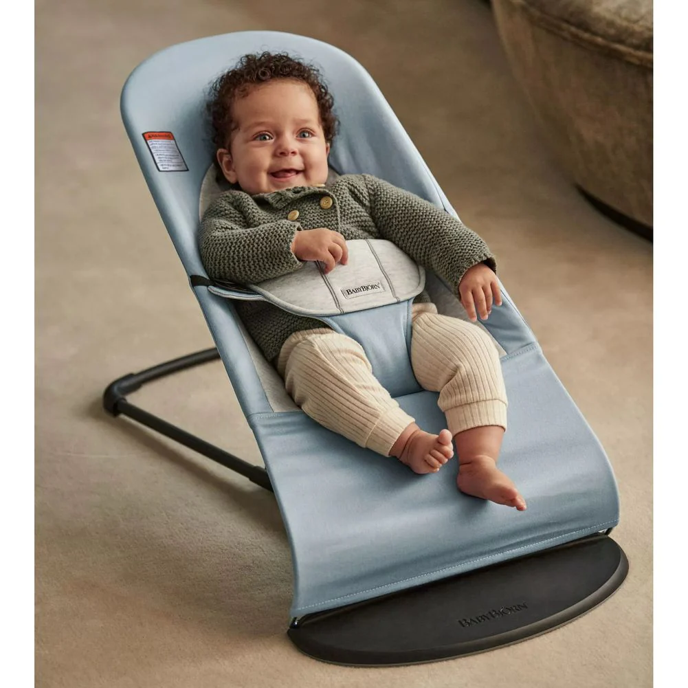 BabyBjorn Bouncer Balance in Soft Woven/Jersey Blend Fabric - Image 4