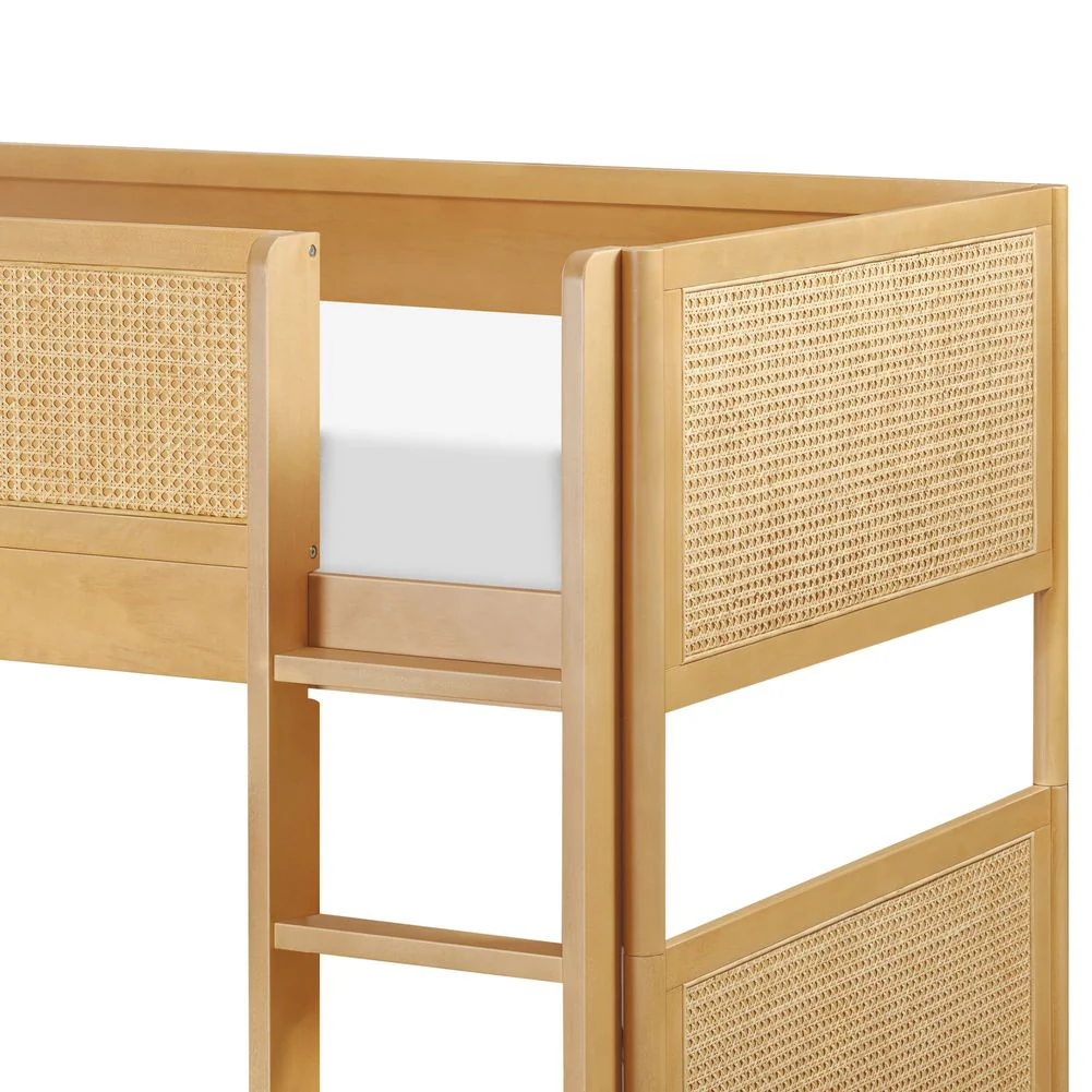 Babyletto Bondi Cane Convertible Bunk Bed - Honey - Image 4
