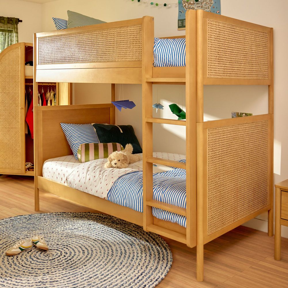 Babyletto Bondi Cane Convertible Bunk Bed - Honey - Image 7