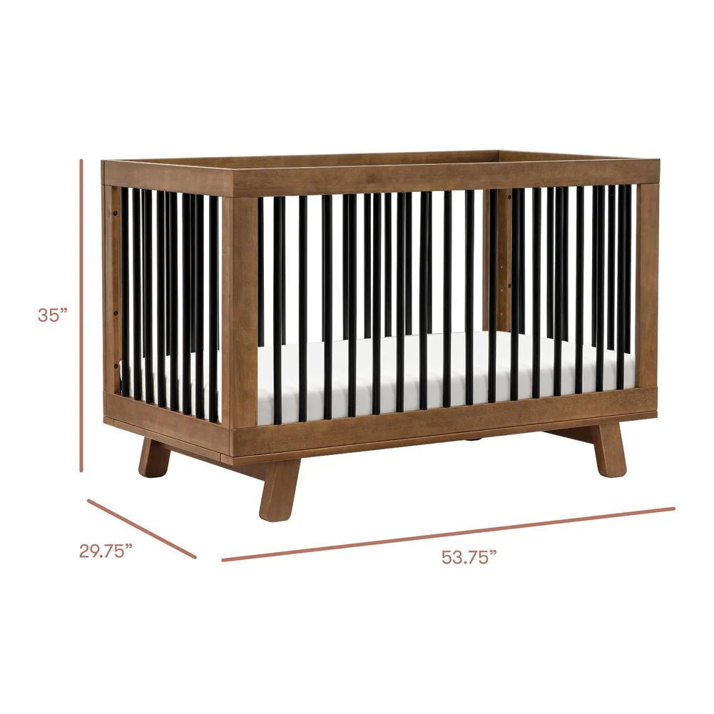 Babyletto Hudson 3-in-1 Convertible Crib with Toddler Bed Conversion Kit - Image 12