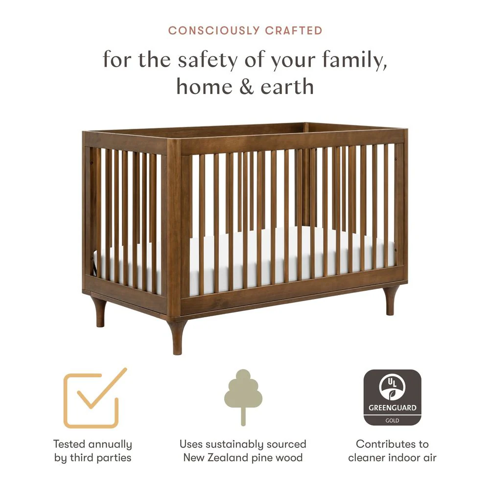 Babyletto Lolly 3-in-1 Convertible Crib with Toddler Bed Conversion Kit - Image 5