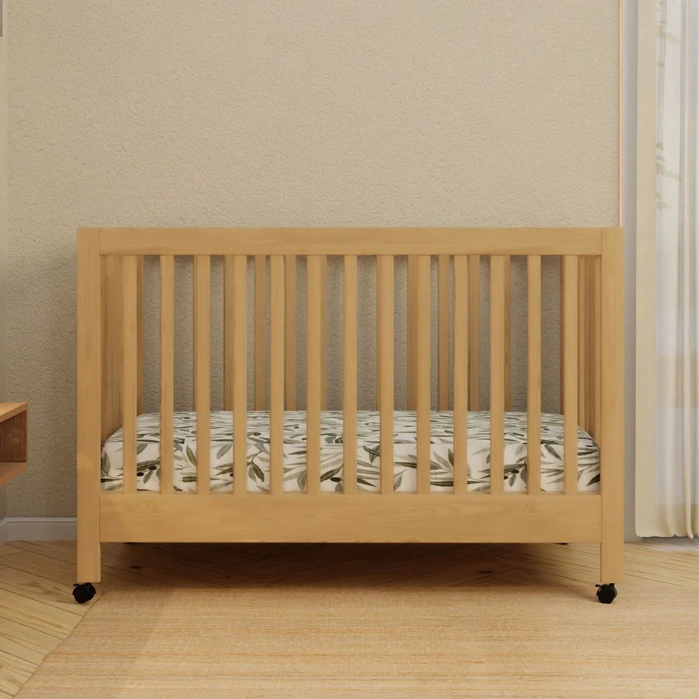 Babyletto Maki Full-Size Folding Crib With Toddler Bed Conversion Kit - Image 13