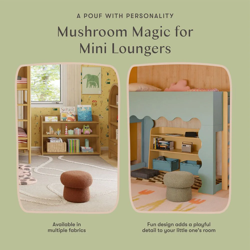Babyletto Mini Mushroom Pouf - Image 6