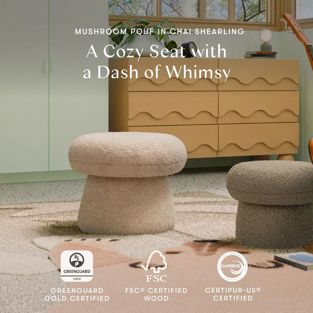 Babyletto Mushroom Pouf - Image 7