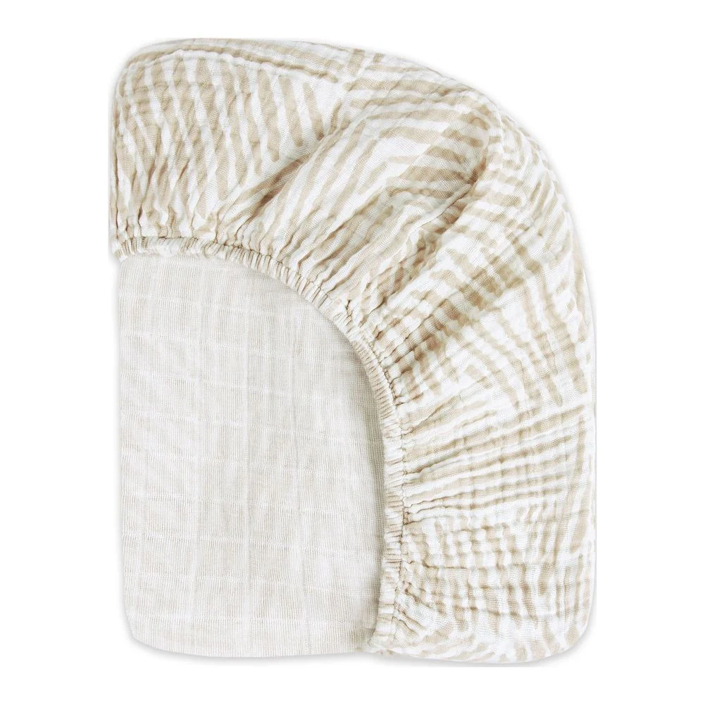 Babyletto Organic Cotton Muslin Crib Sheet - Image 2