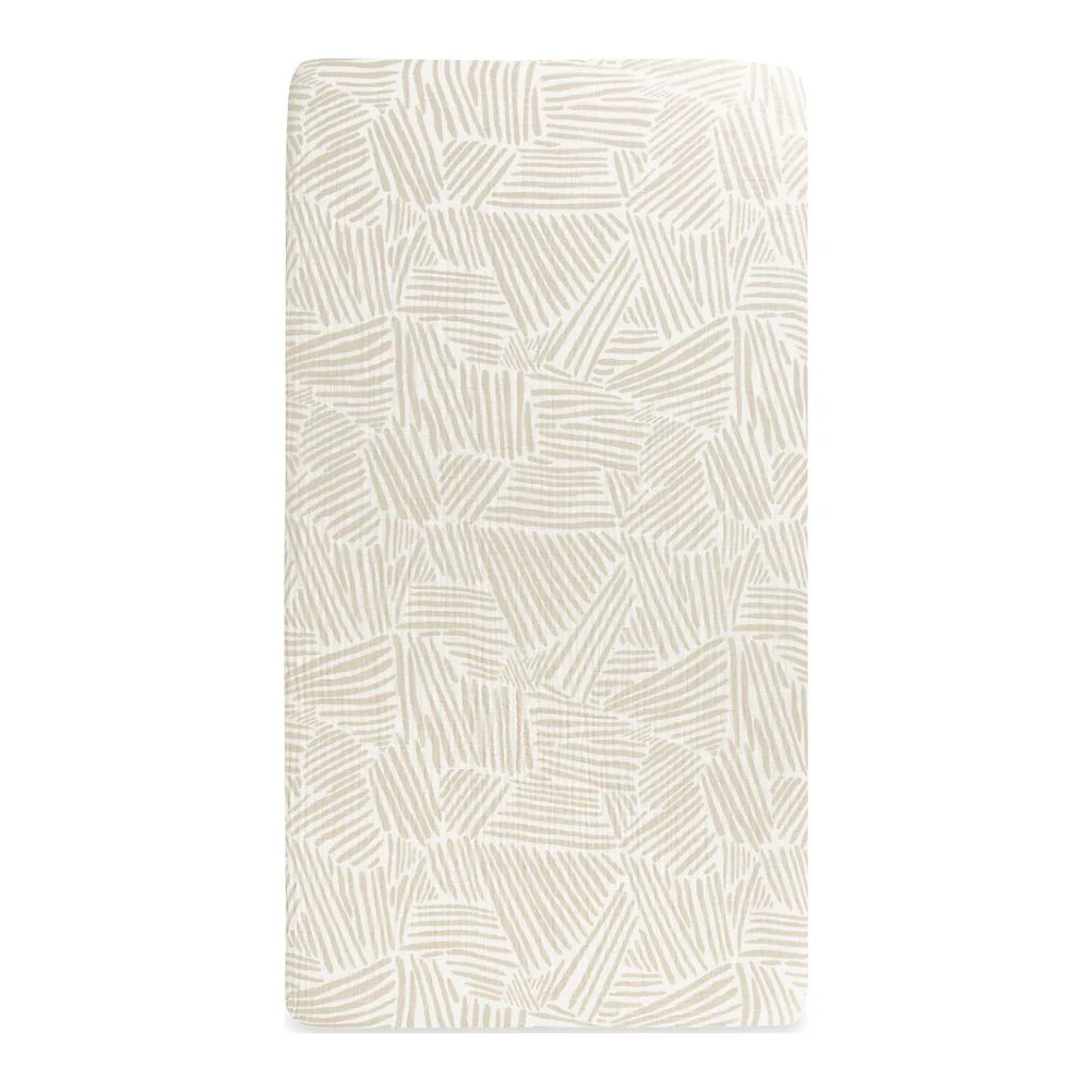 Babyletto Organic Cotton Muslin Crib Sheet - Image 3