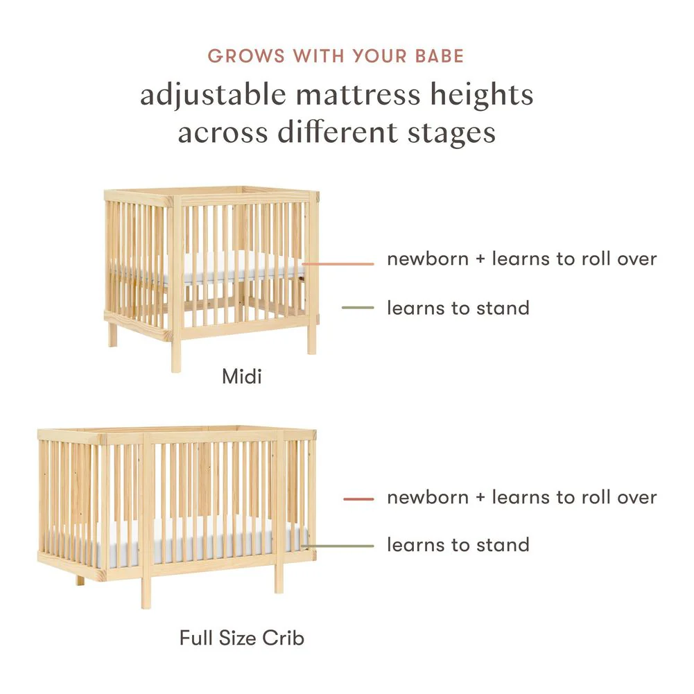 Babyletto Pogo 8-in-1 Convertible Crib with All-Stages Conversion Kits - Image 4