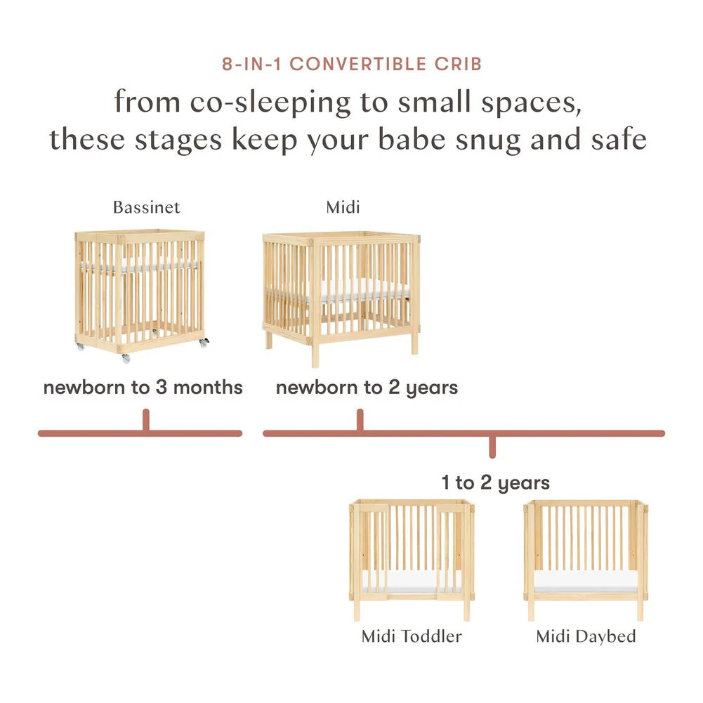 Babyletto Pogo 8-in-1 Convertible Crib with All-Stages Conversion Kits - Image 5