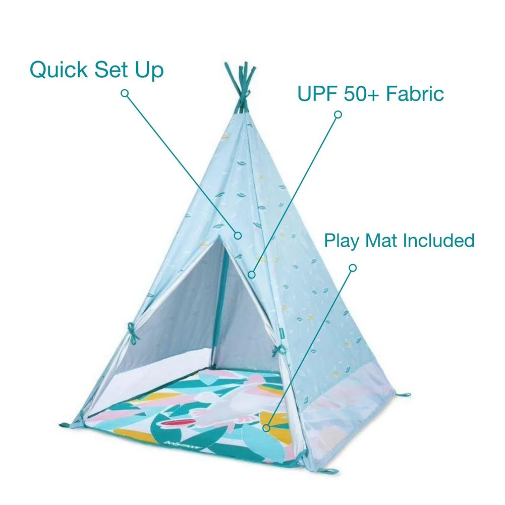 BabyMoov Indoor & Outdoor Tipi - Tipi Blue - Image 3