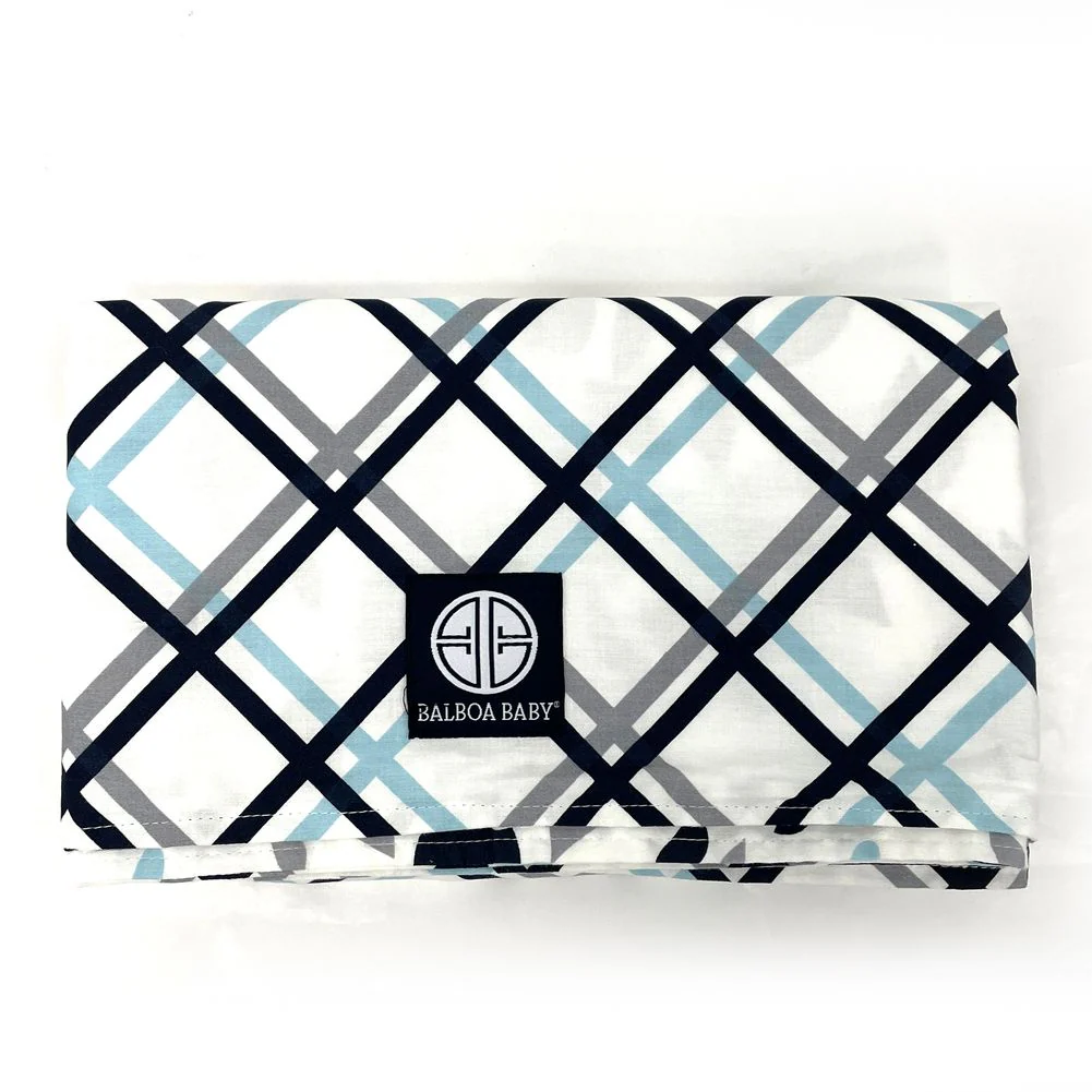 Balboa Baby Car Seat Canopy - Navy Leaves (Floor Model) - Image 2