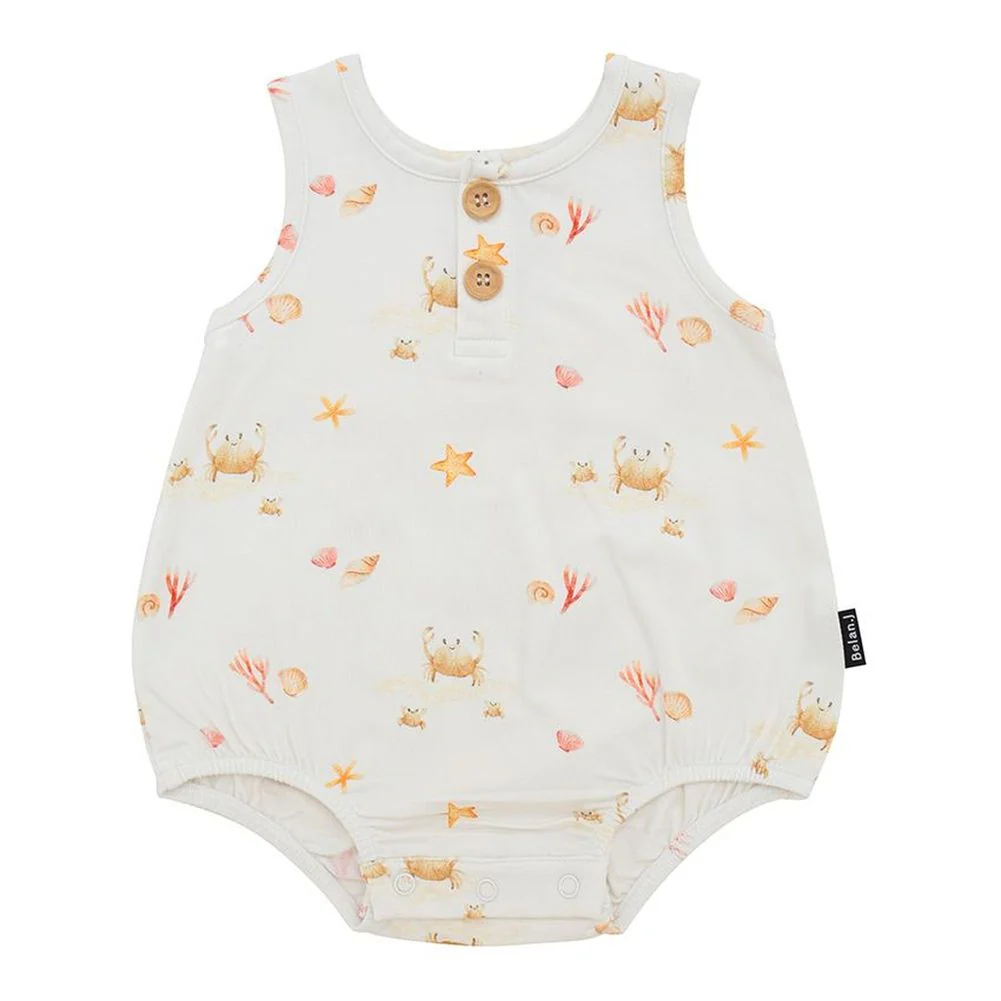 Belan.J Sleeveless Bubble Onesie