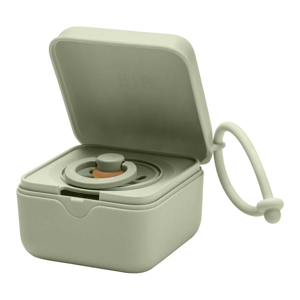 Bibs Pacifier Box - Sage