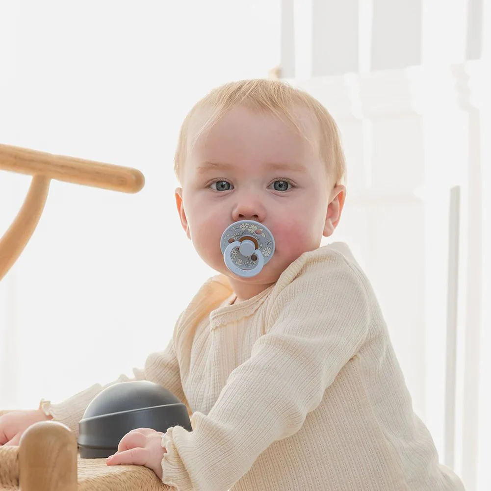 Bibs Pacifier X Liberty 2-Pack Pacifiers - Capel/Sage (Size 1, 0-6 Months) - Image 3