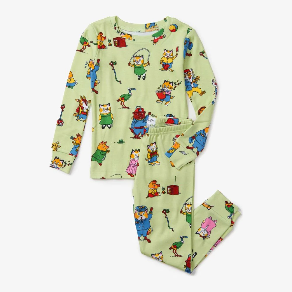 Books to Bed Pajama & Book Set - Busy World - Image 2