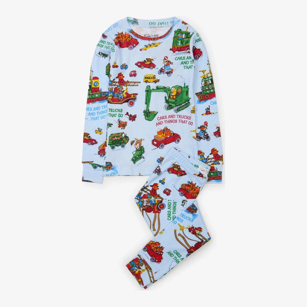 Books to Bed Pajama & Book Set - Cars And Trucks And Things That Go - Image 2