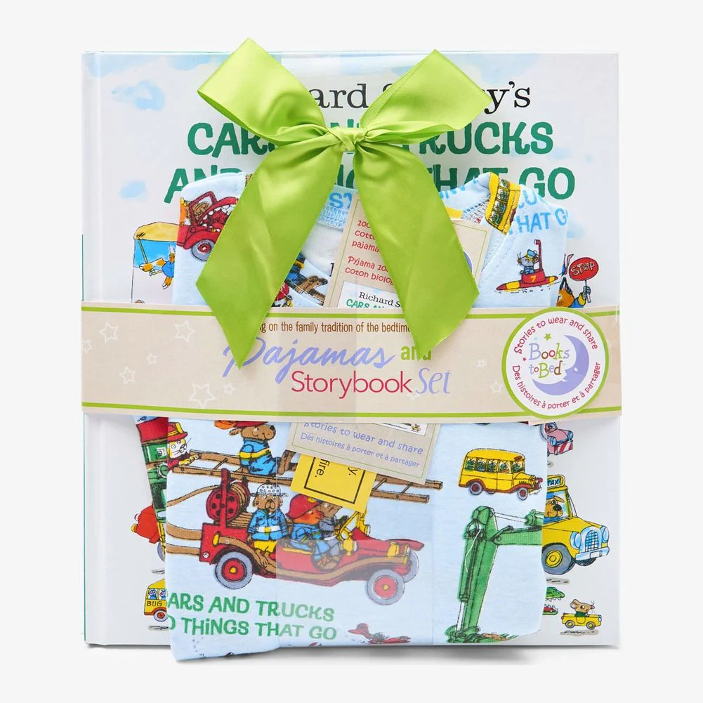 Books to Bed Pajama & Book Set - Cars And Trucks And Things That Go - Image 3