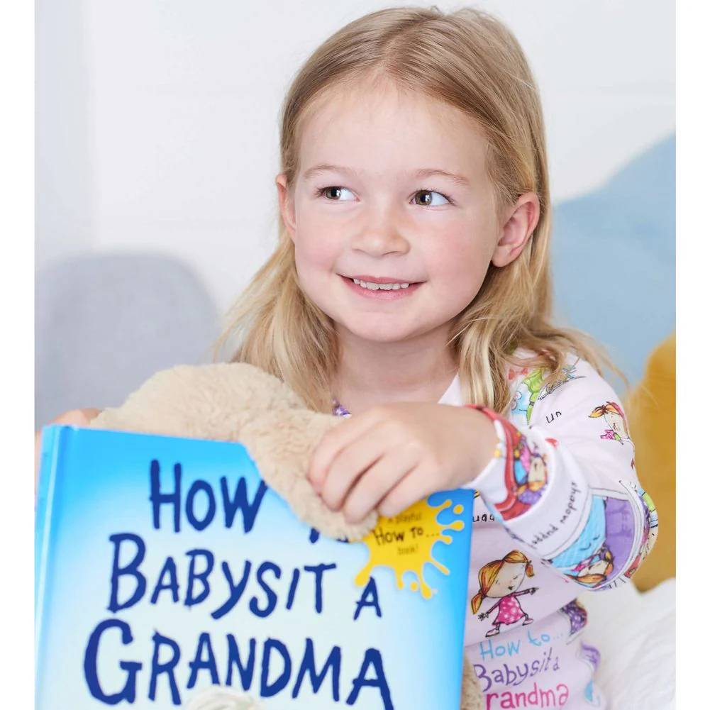 Books to Bed Pajama & Book Set - How To Babysit A Grandma - Image 5