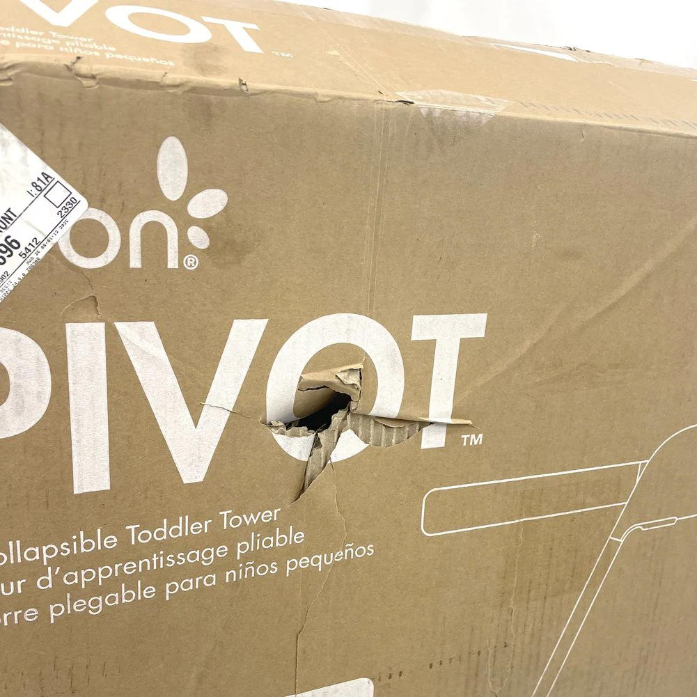 BOON PIVOT Toddler Tower - White (Open Box) - Image 3
