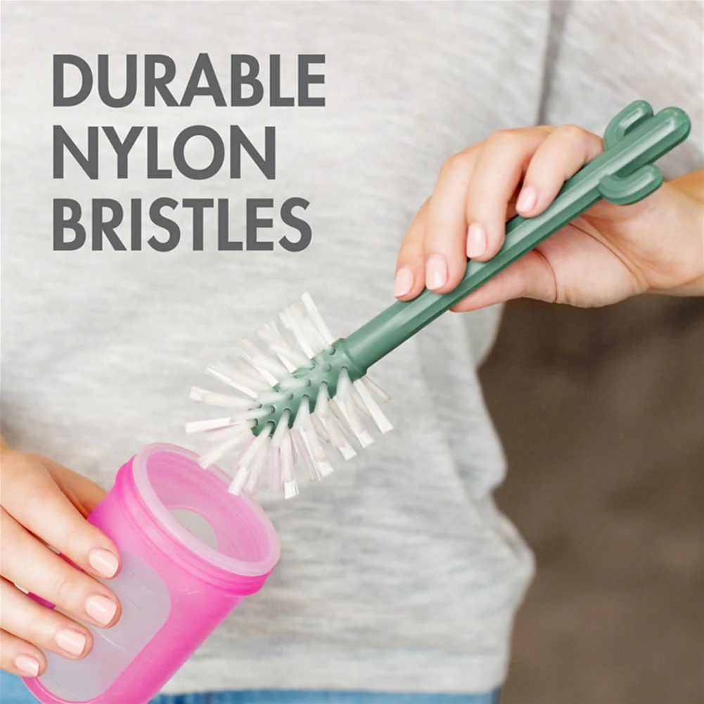 Boon Replacement CACTI 4-Piece Bottle Cleaning Brush Set - Sage - Image 2