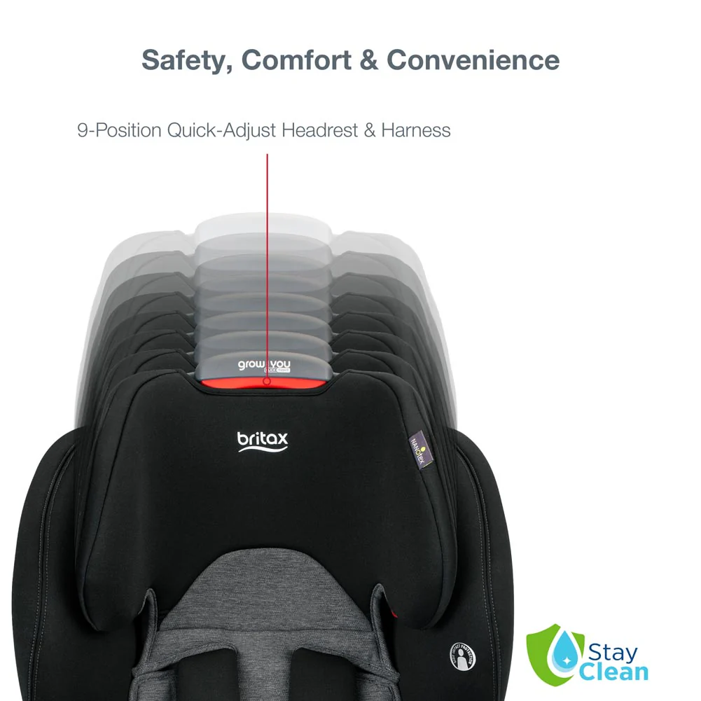 Britax Grow With You ClickTight Harness-2-Booster Car Seat - Image 5