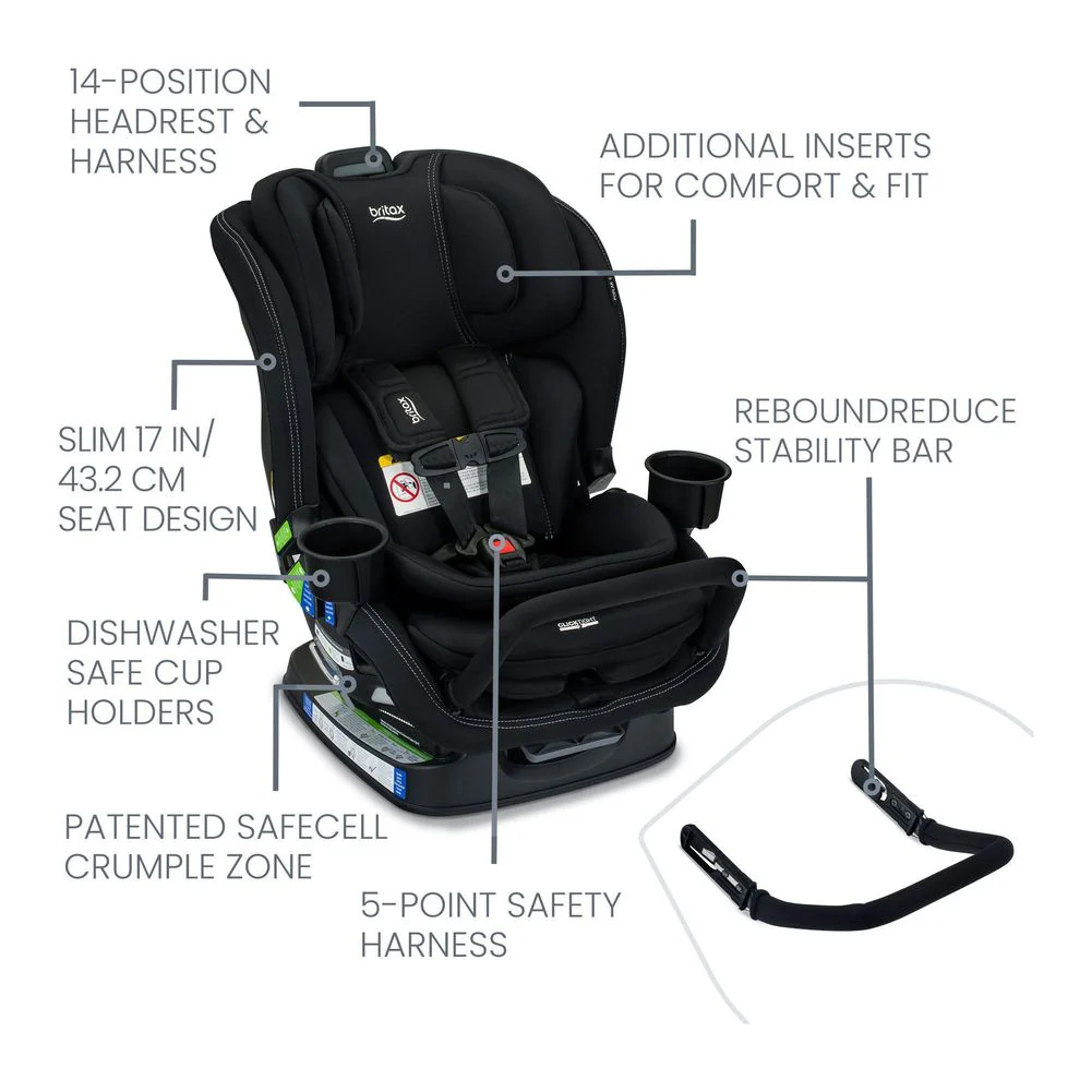 Britax Poplar S Convertible Car Seat - Image 4