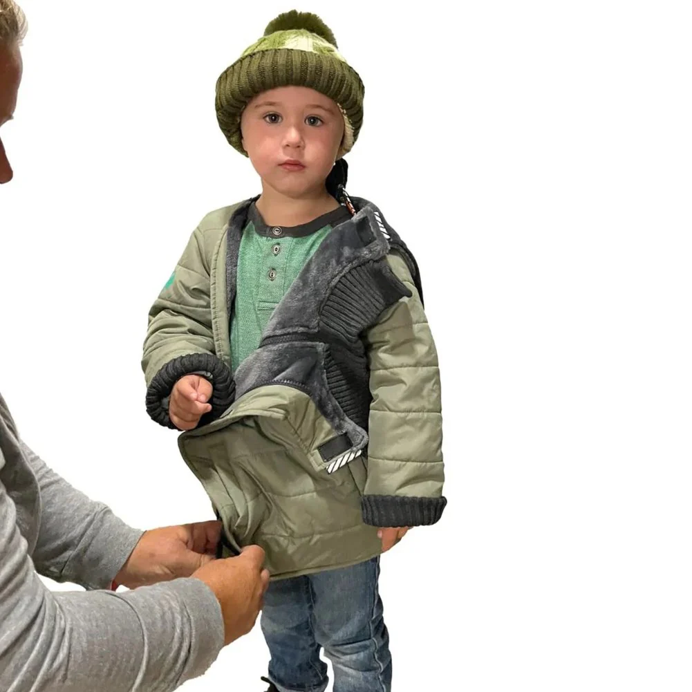 Buckle Me Baby Coats Car Seat Toastiest Winter Coat - Player One (6-9 Months) - Image 9