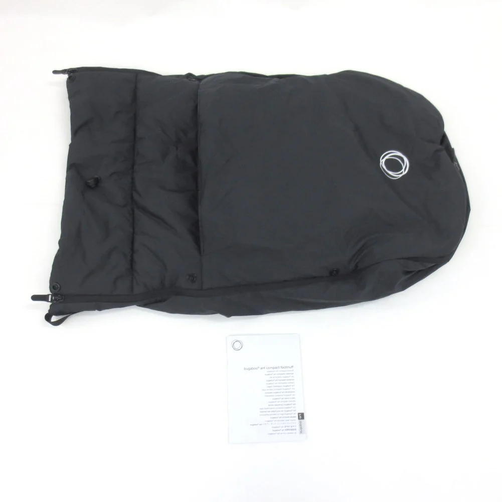 Bugaboo Ant Footmuff - Black (Stroller not included) (Open Box) - Image 4