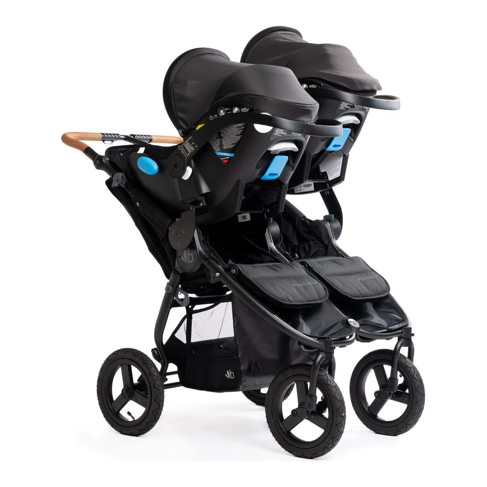 Bumbleride Set of Two Car Seat Adapters for Indie Twin Strollers - Maxi Cosi/Cybex/Nuna/Clek - Image 2