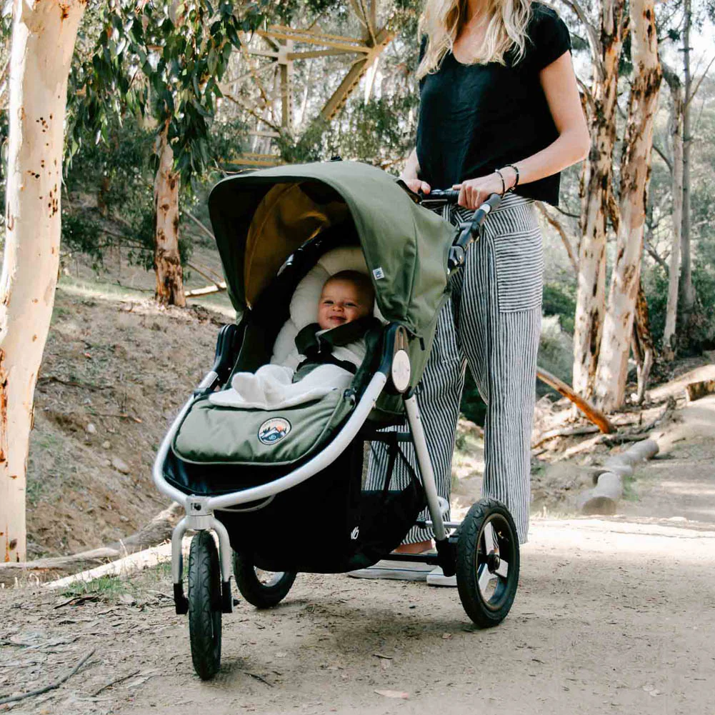 Bumbleride Organic Cotton Infant Insert for Strollers - Image 3