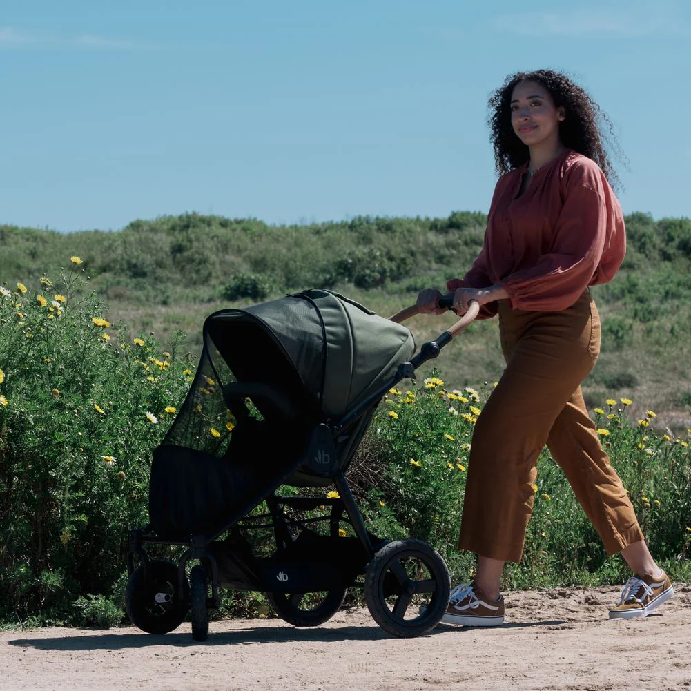 Bumbleride Single Stroller Bug Net (Compatible with 2024 models of the Era/Indie/Speed Strollers) - Image 4