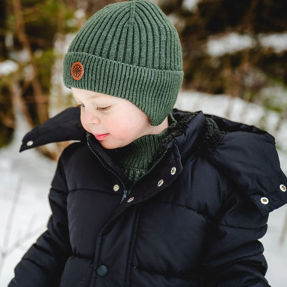 Calikids Cashmere-Feel Knit Windproof Winter Hat - Image 6