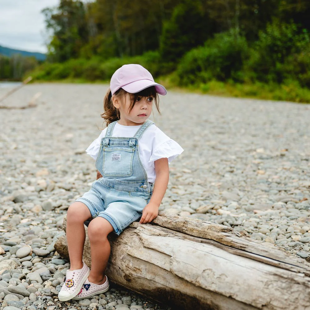 Calikids Grow With Me Ball Cap - Lavender (One Size, 2-6 Years) - Image 3
