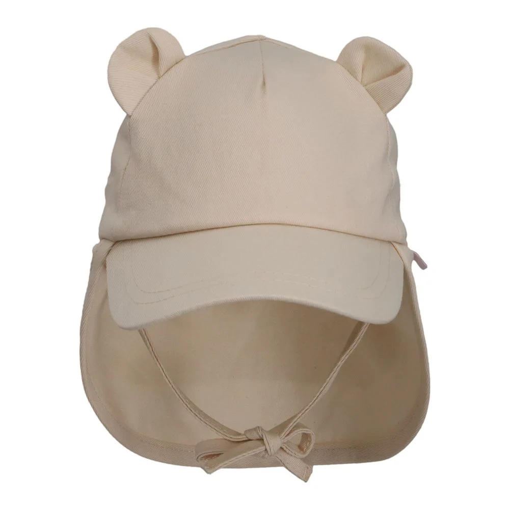 CaliKids Organic Cotton Ball Hat with Flap - Image 16